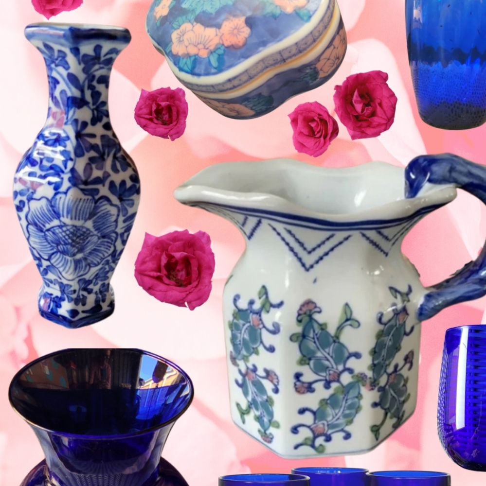 Small Blue vase - Picture 9 of 9